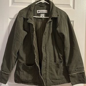 Green Columbia Utility jacket